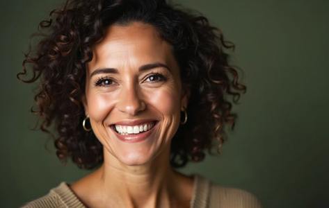 Portrait of smiling middle-aged woman